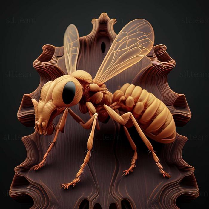 3D модель Lasius lasioides (STL)